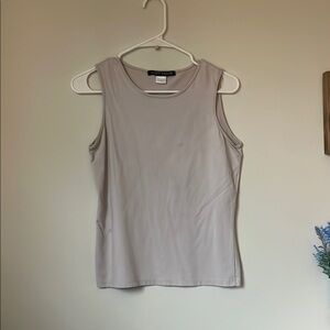 Soft Surroundings Gray Sleeveless Top